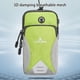 thumbnail image 5 of Brazalete para teléfono, pequeña bolsa cruzada, se adapta a todos los teléfonos celulares, para correr caminar, verde, 5 of 7