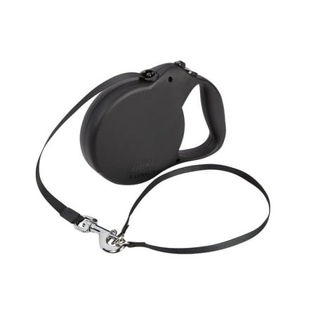 Flexi EXPLORE L BK Retractable Leash, 26', Black