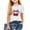 White, variant on Taqqpue Toddler Girls Boys 4th of July Shirt American Flag T-Shirts for Kids Toddler Cotton Summer Short Sleeve Crewneck Tops Patriotic Tee Tops Kids Independence Day Outfit 2-13 Years