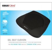 ObusForme Sit-Back 1 in x 1 in Black Cushion, Seating Cushions