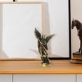 thumbnail image 4 of Yvsxxv 2 Pcs Antique Bronze Christian Saint Michael Figurines & Knick-Knacks Guardian Statue for Home Tabletop, 4 of 7