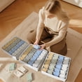 thumbnail image 3 of Organizador de cajones Joyoldelf de 24 celdas para calcetines y ropa interior, paquete de 4, 3 of 8