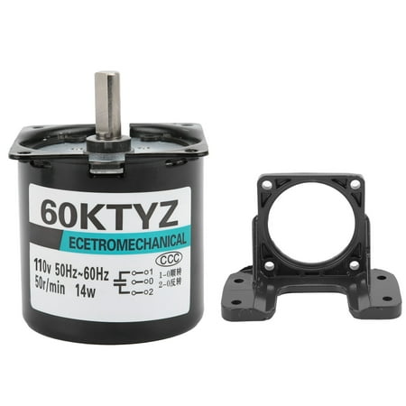 

Mini Motor Permanent Magnet AC Synchronous Speed Reduction Eccentric Shaft Accessories50rpm/min AC110V
