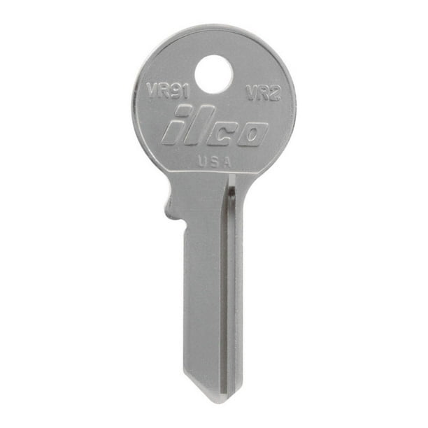 Llave de latón #104 de Keykrafter para cerraduras Viro
