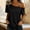 Black plus size off shoulder top a1, variant on Women Plus Size Off Shoulder Tops Cold Shoulder Asymmetrical Tees Casual Basic Shirts Party Wear Fashion Clothes, Pink 2XL