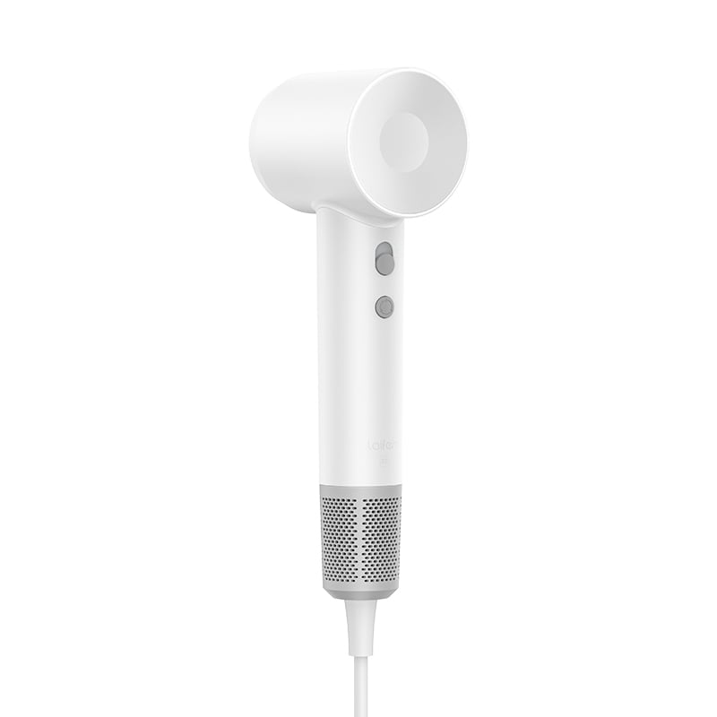 Laifen SE Hair Dryer, 105,000 RPM Ionic Blow Dryer with 3 Magnetic Attachments - White
