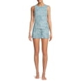 thumbnail image 2 of Secret Treasures Women's Tank Top and Shorts Pajama Set, 2-Piece, 2 of 5