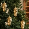 thumbnail image 4 of Christmas Tree Decorations Plastic Christmas Tree Golden Plastic Tree Decorations Scene Setup Holiday Accent, 4 of 6