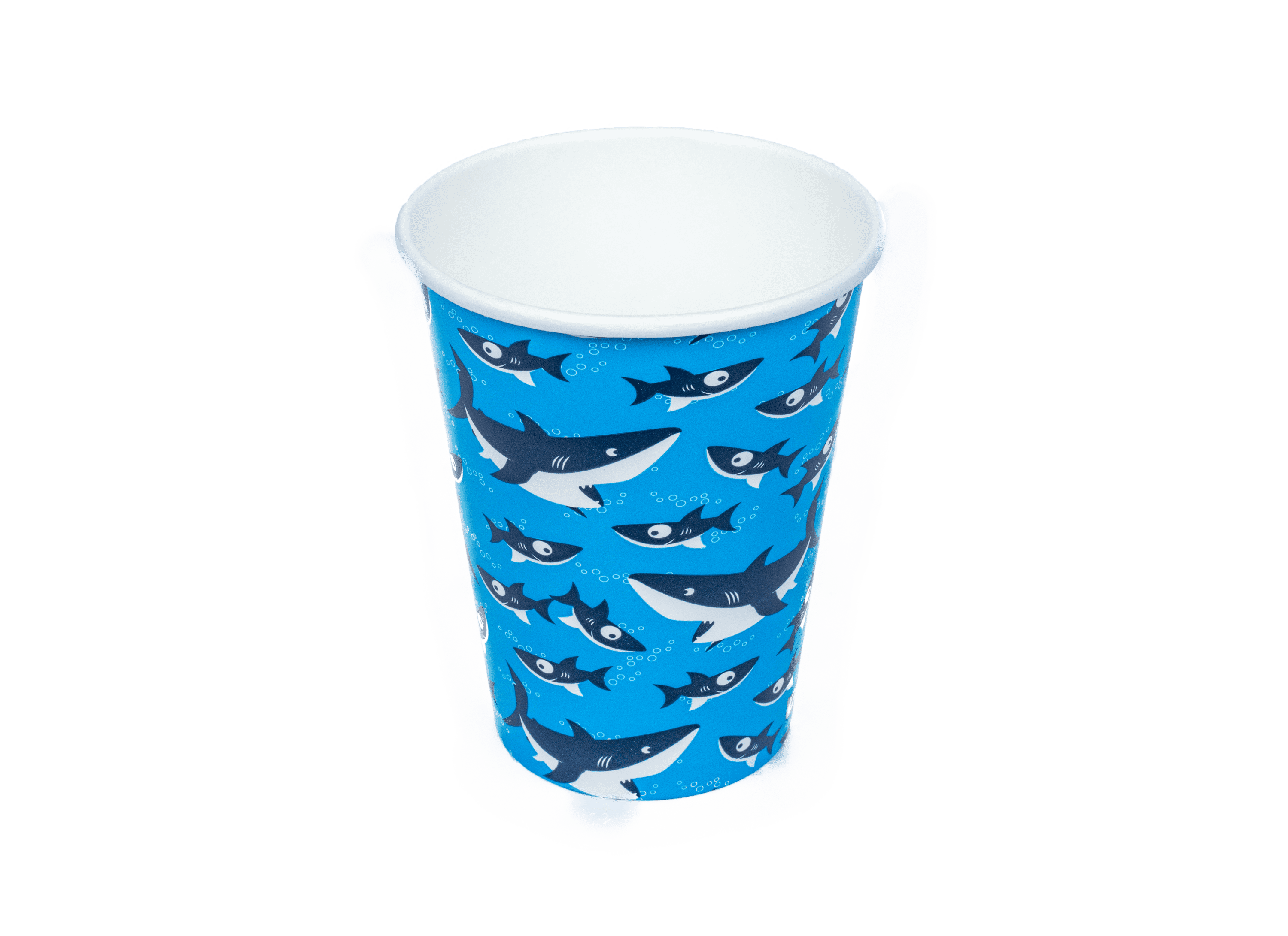 Glad For Kids Sharks Design Paper Cups, 9oz, 20 Count