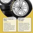 thumbnail image 5 of 3Pcs Car Tire Paint Pen Auto Tire Art Paint Waterproof Persistent Oil Pen, 5 of 5