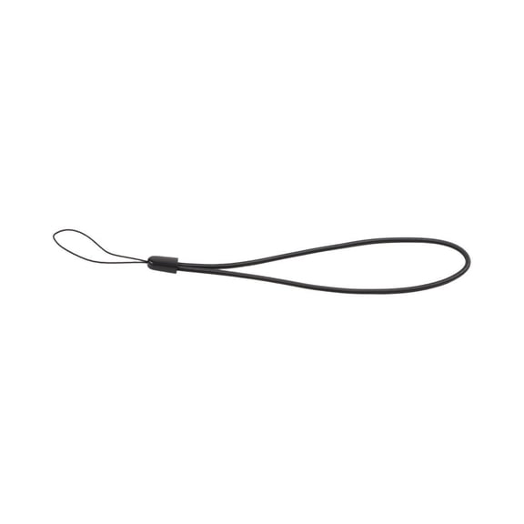 Elastic Bike Lanyard Strap for Computer GPS Camera - Stretchable Anti-Loss Cord Compatible with Cycling Accessories - Black Blue Orange