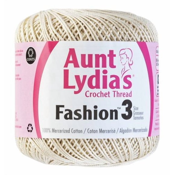 Aunt Lydia Fashion Crochet 182 Size # 3