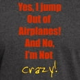 thumbnail image 3 of CafePress - Jump Out Of Planes Dark T Shirt - Men's Classic Graphic Cotton T-Shirt, 3 of 4