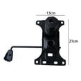 thumbnail image 4 of Mecanismo de control de inclinación de silla de oficina Placa base de silla Ligera Reemplazar Espesar 21 cm x 13 cm, 4 of 7