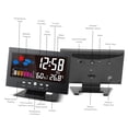 thumbnail image 3 of Labymos °C/°F Multifunctional Indoor Colorful LCD Digital Temperature Humidity Meter Clock Thermometer Hygrometer Calendar Temperature, 3 of 8