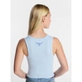 thumbnail image 4 of Kacey Lee Women's Take the Bull Graphic Cutaway Tank Top, Sizes XS-XXL, 4 of 6