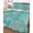DarkTurquoise, variant on Twin Quilt Bedding Set, Blue Coastal Reversible Summer Quilt 3 Pieces, Starfish Coral Summer Beach Ocean Lightweight Bedspreads Coverlets with 2 Pillow Shams for All Seasons