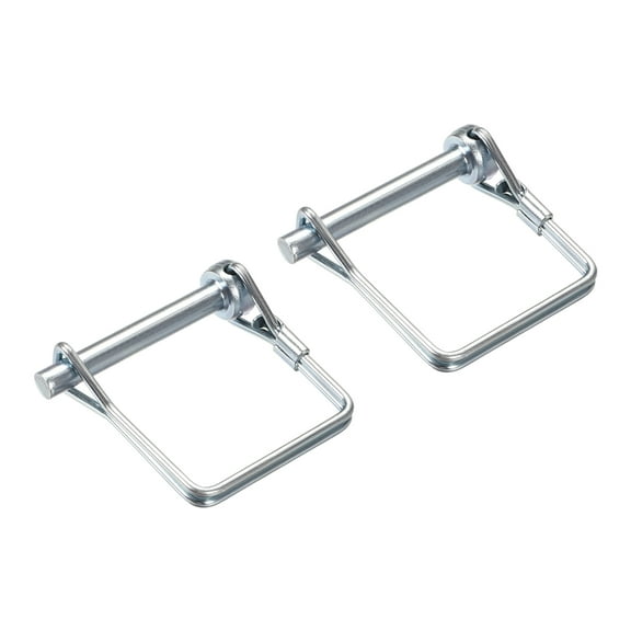 2Pack 3/16" Dia Trailer Coupler Pin, 1-5/8" Long Coupler Pin Shaft Locking Pin, Square Pto Pin