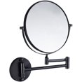 thumbnail image 1 of Bathroom Mirror Makeup Mirror Wall Type Cosmetology Magnifier Extensible Double Face Mirror 8 inch, 1 of 7