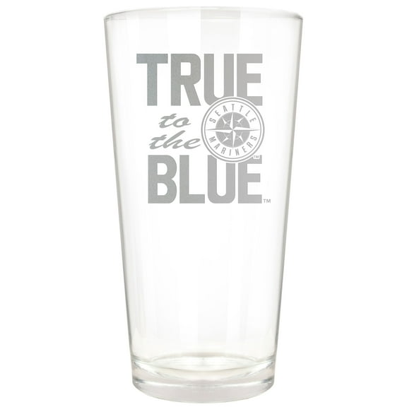 Seattle Mariners Etched 16oz. Rally Cry Pint Glass