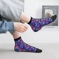 thumbnail image 2 of Pofeuu Rainbow Snowflakes Print 30cm Socks, Adult Running Hiking Socks for Youth and Adult, 2 of 7