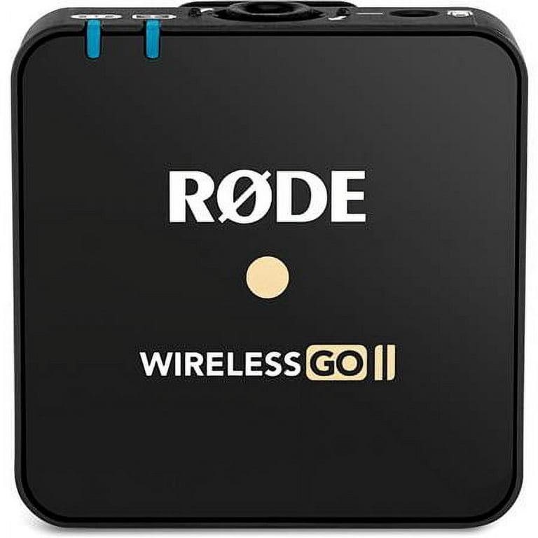 Rode Wireless GO 2 Dual Compact Digital Wireless Microphone System with 2X  Rode Lavalier GO Lapel Microphones