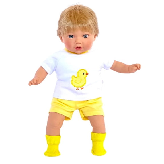 Baby Doll Clothes- Spring Chick Shorts Set Fits 15-18 Inch Baby Dolls