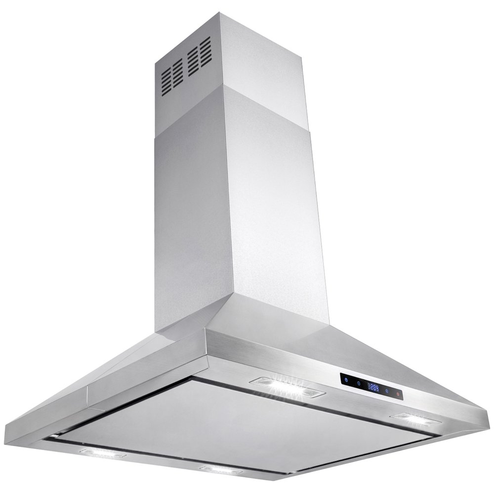 AKDY 30" Modern Kitchen Island Mount Stainless Steel Powerful Range