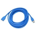 thumbnail image 4 of Cable de extensión USB 3,0, transmisión de alta velocidad de 5Gbps, Cable de extensión de datos portátil ligero de alto rendimiento de 5m para el hogar, 4 of 5