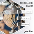 thumbnail image 2 of JENOLITE Liquid Metal Polish - Multi Purpose Polish for Brass, Copper, Chrome, Stainless Steel & Pewter - 1 Litre - 33.8 fl oz, 2 of 7