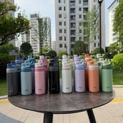 Taishuos new cross-border insulated cup is a large-capacity outdoor portable water bottle for men, women, and students, with a high aesthetic value and creative design