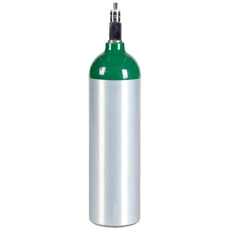 New Medical Oxygen Jumbo D Aluminum Cylinder CGA870 Ships Empty