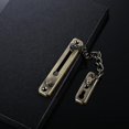 thumbnail image 1 of Cerradura de cadena de seguridad de acero inoxidable para puerta, protección de seguridad resistente con tornillos de bronce, 1 of 5