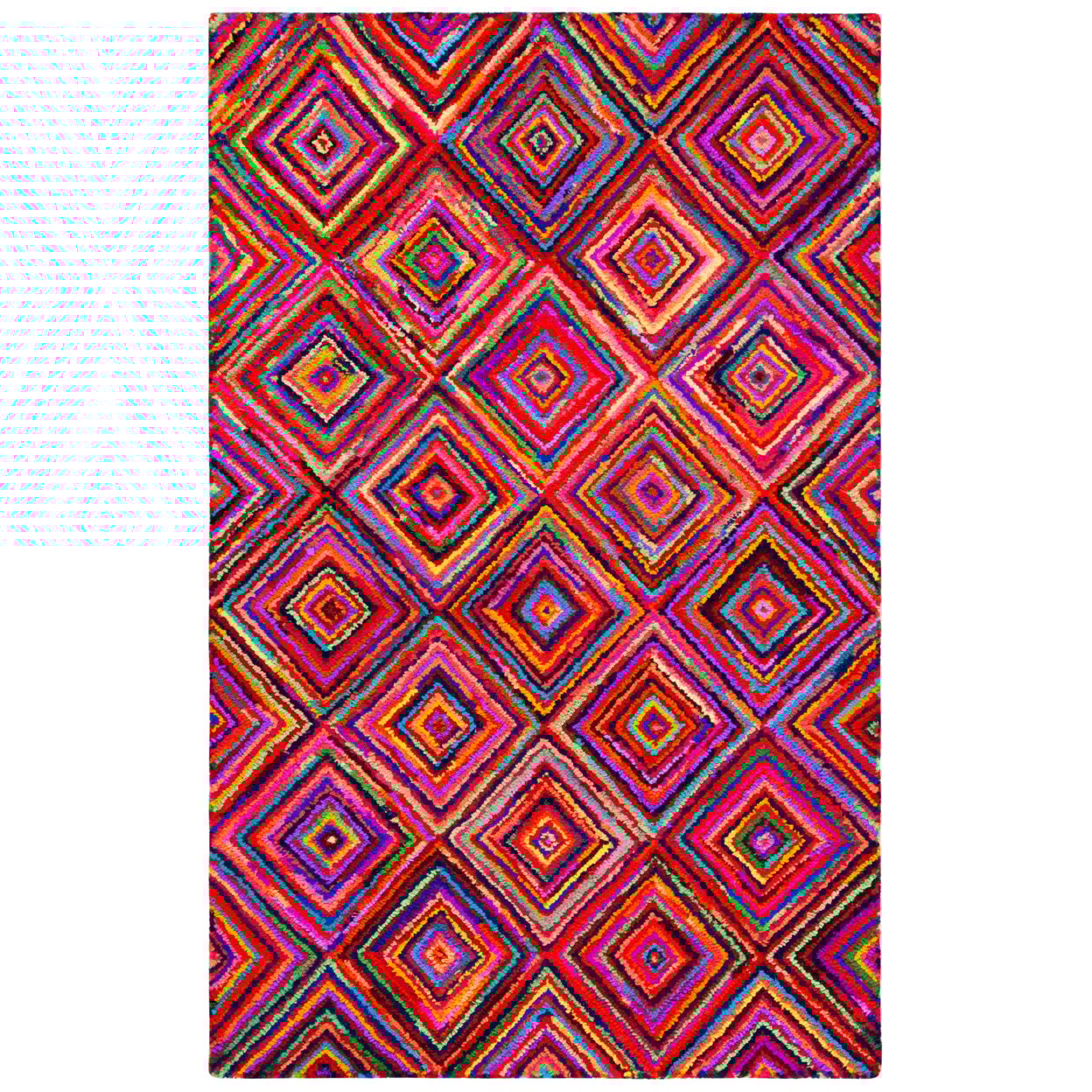 thumbnail image 6 of SAFAVIEH Nantucket Collection NAN317A Handmade Multi Rug, 6 of 9