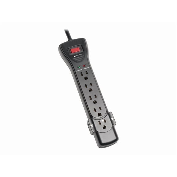 Tripp Lite Surge Protector Power Strip 120V 7 Outlet 7' Cord 2160 Joules Black (SUPER7B)