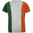 thumbnail image 2 of Distressed Irish Flag All Over Mens T Shirt Multi SM, 2 of 2