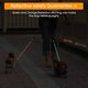 thumbnail image 4 of Correa doble retráctil para perros con dos cordones de 3 metros de largo, correa doble para perros sin enredos de 360° para pasear a dos perros de hasta 50 libras Negro, 4 of 5