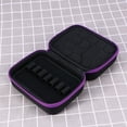 thumbnail image 3 of KAKOWELY Boîte de Rangement pour Huiles Essentielles, Étui de Voyage pour Huiles Essentielles, Bouteille de Parfum Portable pour Rouge à Lèvres, Grande Capacité (Violet), 3 of 4
