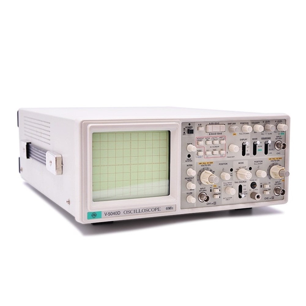 V-5040D Three-way Six-track Analog Oscilloscope Delay Scan Digital Readout Oscilloscope 40MHz