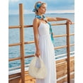 thumbnail image 3 of Herald Handmade Crescent Straw Bag for Women, Summer Beach Hobo Raffia Woven Underarm Shoulder Handbag Purse Tote, 3 of 7