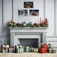 thumbnail image 4 of ZHONGYUTONG Christmas Canvas Wall Art 3 Piece Santa Snowman Red Truck Pictures Prints Winter Night Artwork for Living Room Bedroom Decor (Christmas-2, 12.00" x 16.00" x 3PCS), 4 of 7