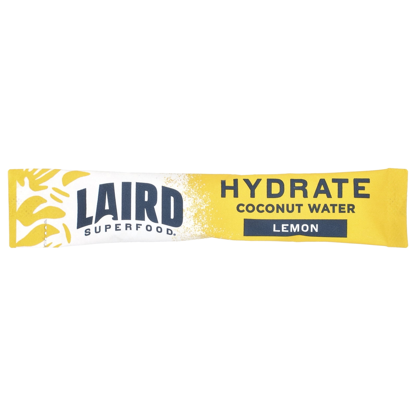 Laird Superfood Hydrate Coconut Water, Electrolyte Drink Mix, Lemon, 10 Packs, 0.3 oz (9 g) Each