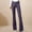 #119-Purple, variant on Yoga Pants for Woman, High Waist Seamless Stretchy Butt Lifting Flare Leg, for Fitness and Daily Wear
