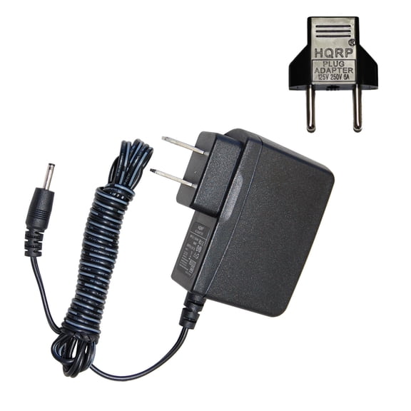 HQRP AC Adapter Charger for Archos Arnova 8 Android Tablet, Tagital 7" Android 4.2 Dual Core 4GB Capacitive Touch Screen A23 Tablet WiFi Dual Camera Power Supply Cord   Euro Plug Adapter