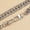 Silver, variant on Cuban Chain Double Layer Necklace | Stainless Steel Hypoallergenic Choker Chain with Carabiner Clasp 16.5" | RJ Designs