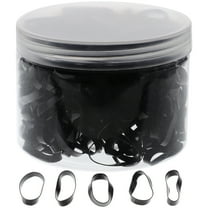 500 Pcs Rubber Bands for Hair Small Elastics Pin Headband Black