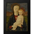 thumbnail image 2 of Uccello, Paolo 12x14 Black Modern Framed Museum Art Print Titled - Madonna and Child, 2 of 5