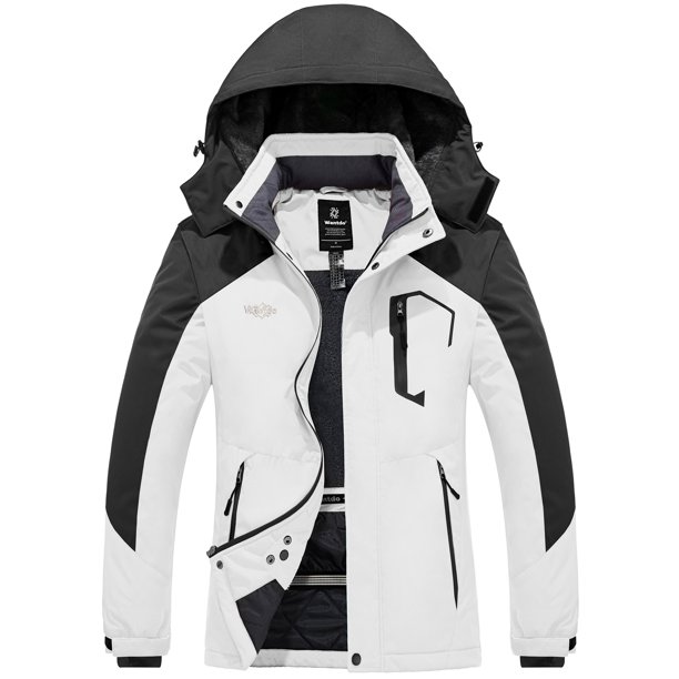 Wantdo Women's Ski Jacket Windproof Winter Coat Waterproof Snowboard ...