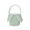 Green, variant on Penmahua Easter Rabbit Ears Storage Basket Grey Corduroy Soft Plush Handheld Tote For Kids Egg Hunt Candy 9.06X8.86 Inch
