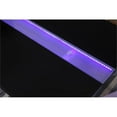 thumbnail image 2 of Best Master Zendaya Solid Wood Dining Table in Black Wood with LED Lights, 2 of 3
